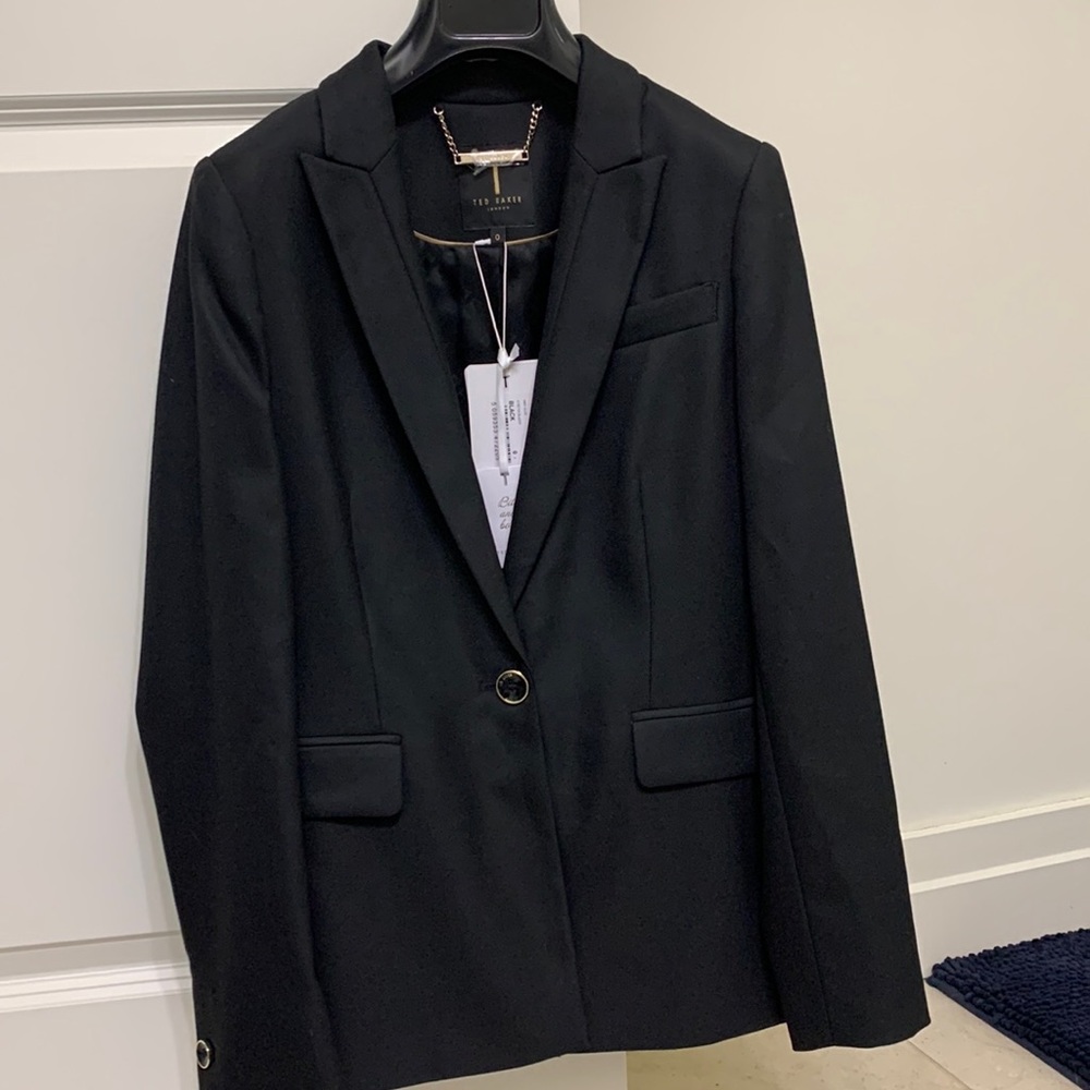 Black Ted Baker Blazer Size 0